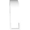 Ekena Millwork 3-in. W x 10-in. D x 10-in. H Ozark Architectural Grade PVC Knee Brace BRCP03X10X10OZK - alternate 5